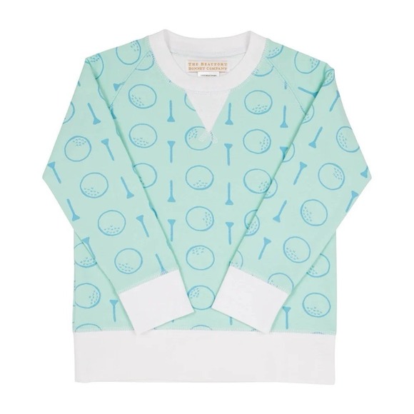The Beaufort Bonnet Company Other - The Beaufort Bonnet Company Golf Tee Thick Crewneck‎ Pullover Top Unisex Size 8